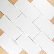 SATIN WHITE SUBWAY WALL - Image 3