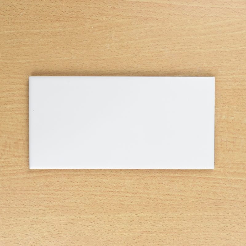 SATIN WHITE SUBWAY WALL