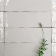 130 x 395mm Antic Grey Gloss Large Subway