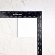 BLOCK WHITE MATT SQUARE - Image 3