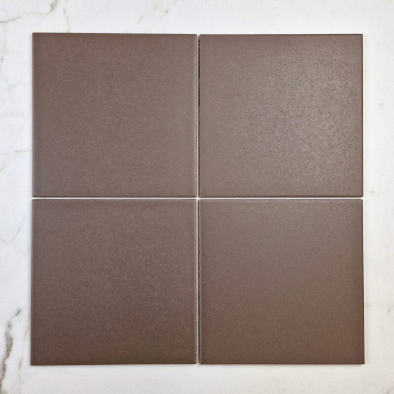 200 x 200mm Elements Coffee Floor Tile