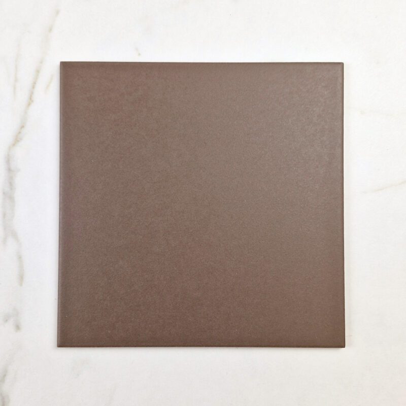 200 x 200mm Elements Coffee Floor Tile