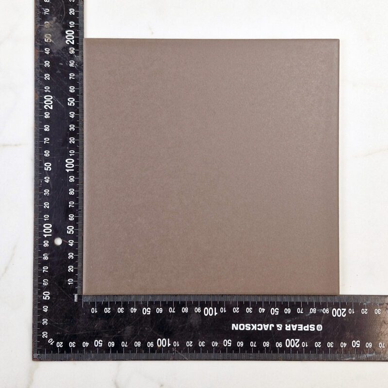 200 x 200mm Elements Coffee Floor Tile