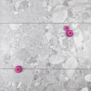 300 x 600mm Gem Terrazzo Grey Tile