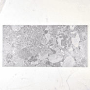 300 x 600mm Gem Terrazzo Grey Tile