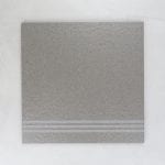 Shaded Bush Hammer Grey Outdoor Tread Tile