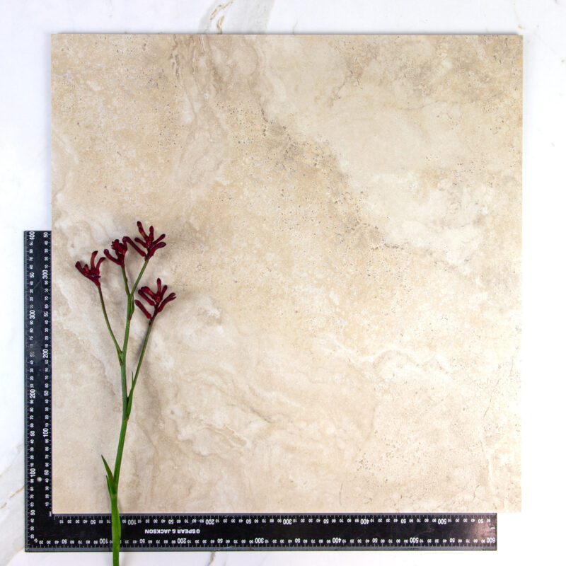600 x 600mm Cavatore Ivory External Tile