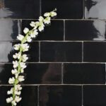 75 x 150mm Black Gloss Subway