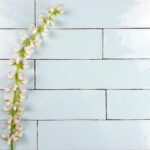 75 x 300mm Petal Blue Gloss Subway Tile