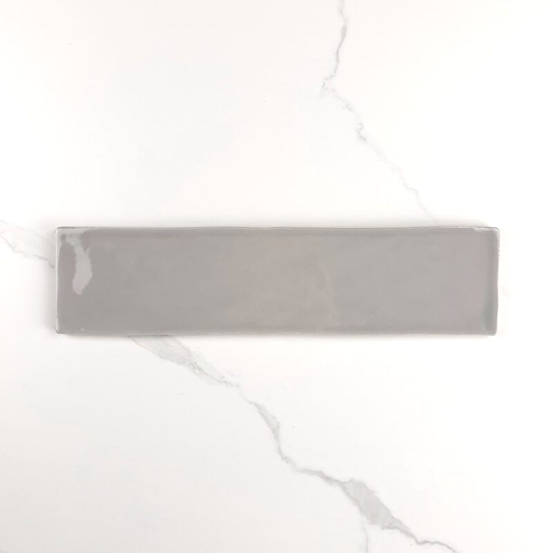 75 x 300mm Subway Gloss Grey Tile