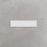 Block White Gloss 76 x 302mm Subway Tile