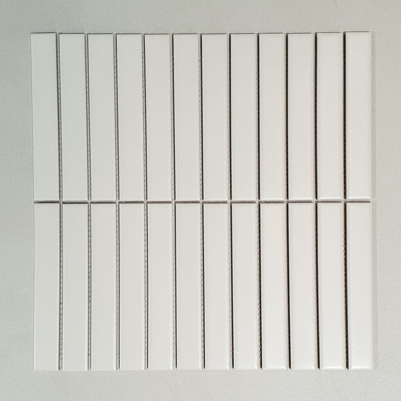 Matt White Kit Kat Tile Sheets