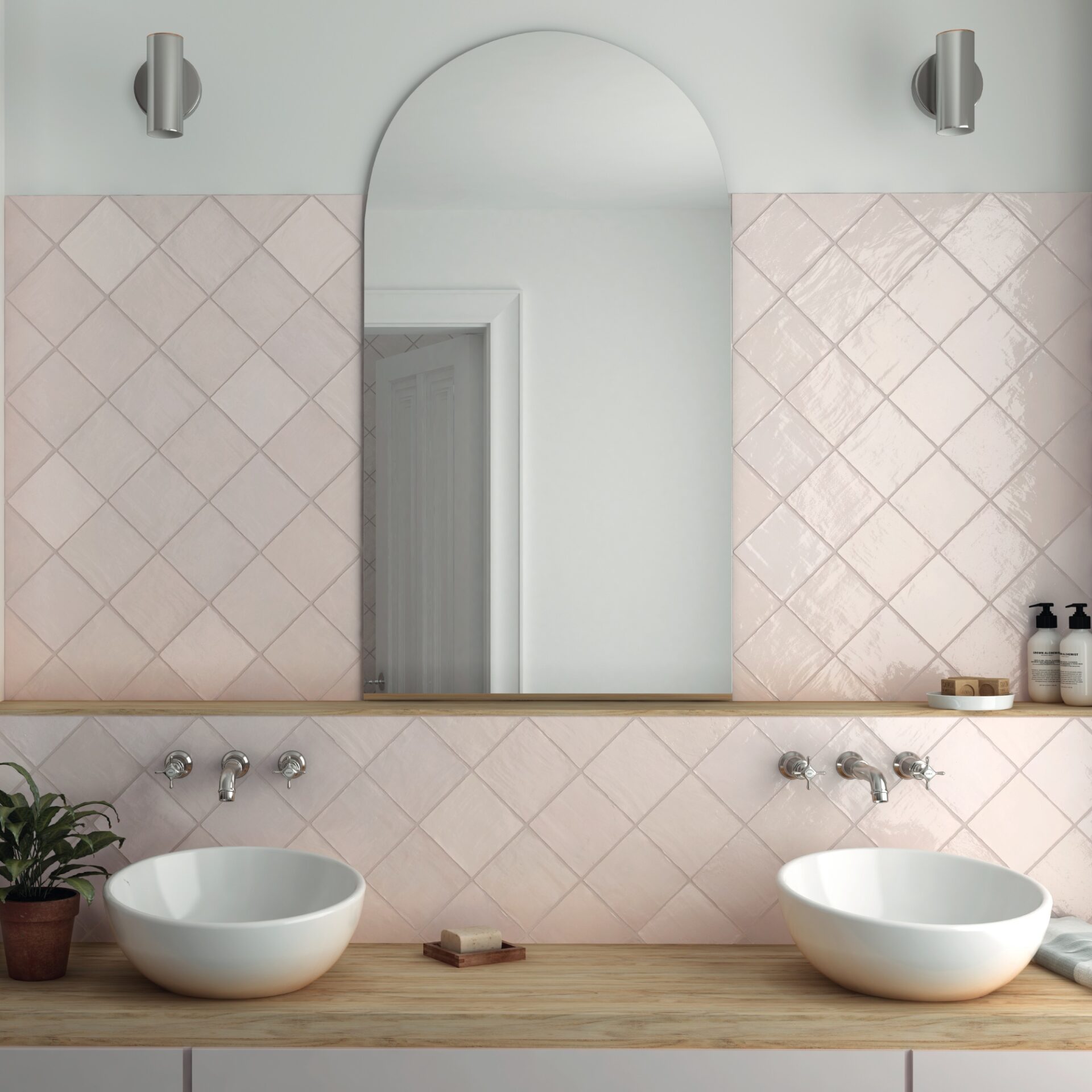 La Riviera Rose Tile