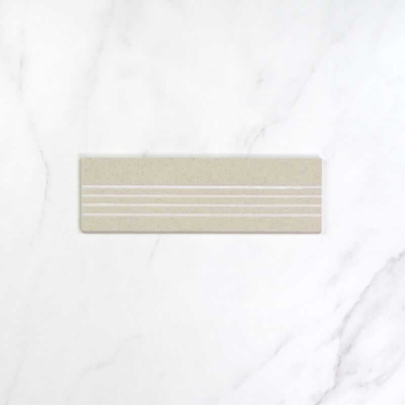 Murano Beige Steptread Tile 95mm x 300mm