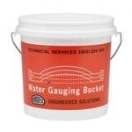 Gauging bucket