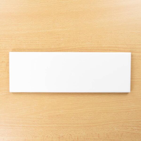 Ultra White Rectified Gloss Wall Tile, 30x60cm