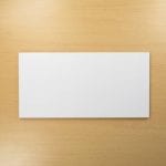 plain matt white 300 x 600mm wall tiles