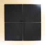 Black Matt Square Floor Tiles 200mm x 200mm